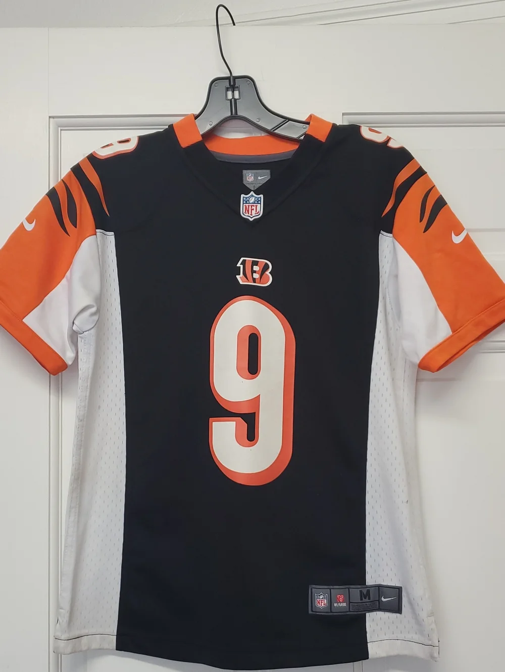 NIKE KIDS Cincinnati Bengals Jersey - Black, Orange & White